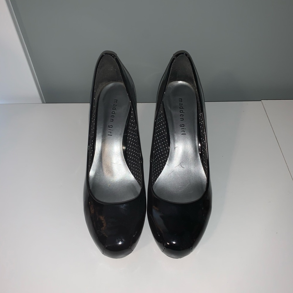 3” Black Heels